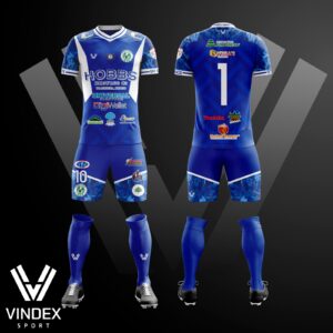 Verdes FC football Kit blue