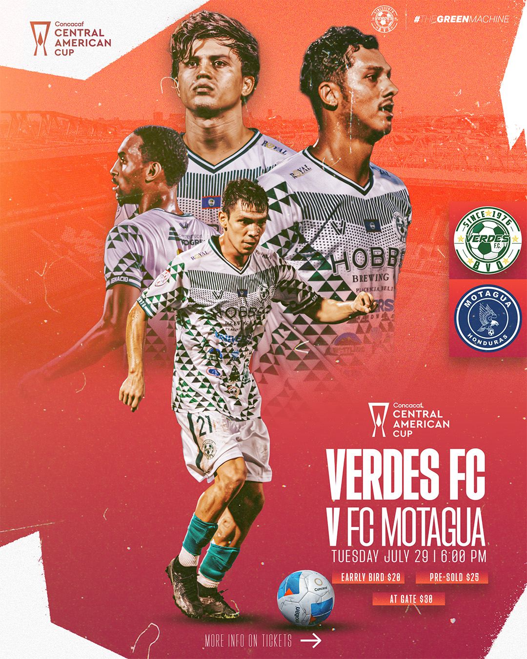 Official Flyer Drop: Countdown Begins for Verdes vs Motagua