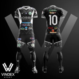 Verdes FC football Kit black