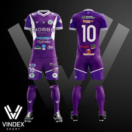 Verdes fc football kit purple